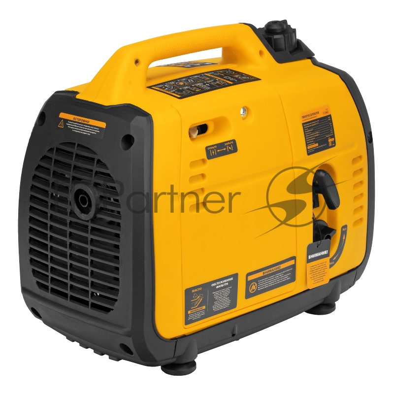 Генератор инверторный GT-1200iS, 1,2 кВт, 230 В, бак 2,4 л, закрытый корпус, ручной старт// Denzel