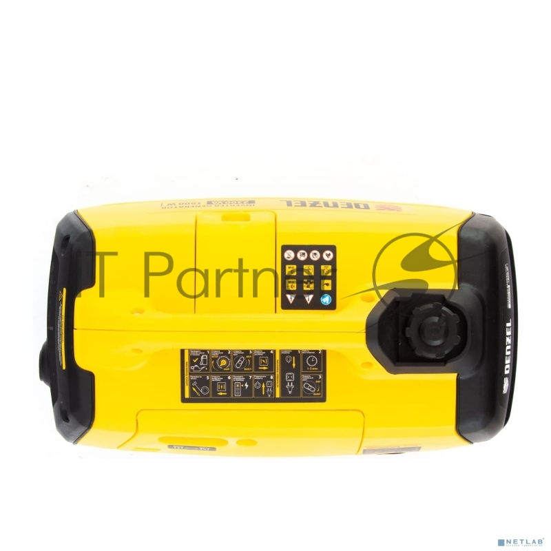 Генератор инверторный GT-2200iS, 2,2 кВт, 230 В, бак 4 л, закрытый корпус, ручной старт// Denzel