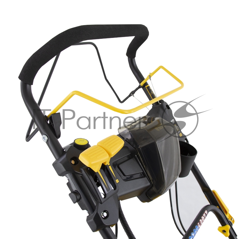 Газонокосилка бензиновая GLD-520SP-VE, 196 см3,шир 52 см,привод,вариатор,эл.старт,60 л// Denzel