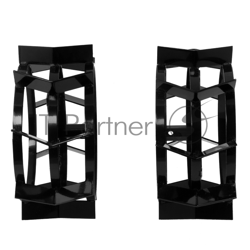 Грунтозацепы 380/160 мм, посадка шест. 23 мм, комплект 2 шт// Denzel