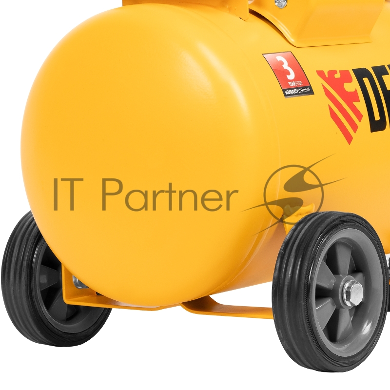 Компрессор DLS950/24 безмаслянный малошумный 950 Вт, 165 л/мин,ресивер 24 л// Denzel