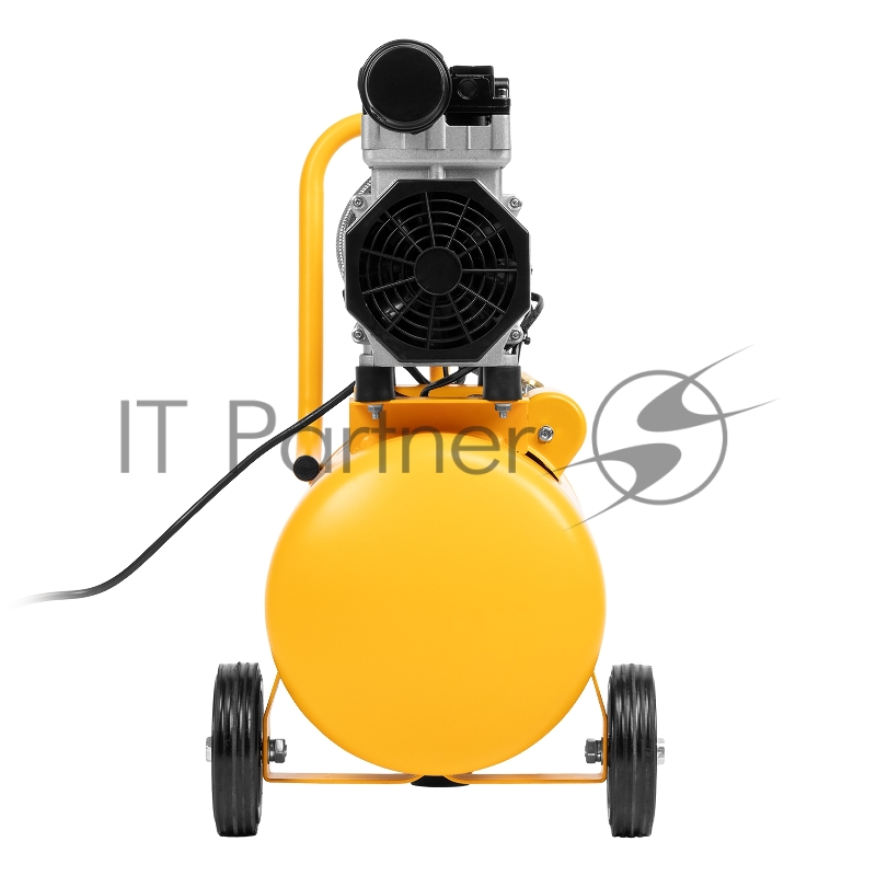 Компрессор DLS950/24 безмаслянный малошумный 950 Вт, 165 л/мин,ресивер 24 л// Denzel