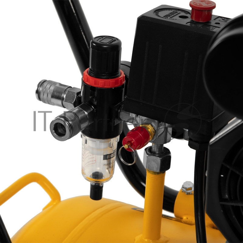 Компрессор безмаслянный малошумный DLS 1800/100,1800 Вт, 3х600, 100 л, 345 л/мин// Denzel