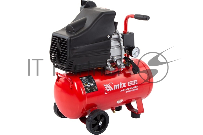 Компрессор воздушный DC1500L/24, 1,5 кВт, 24 л, 210 л/мин// MTX