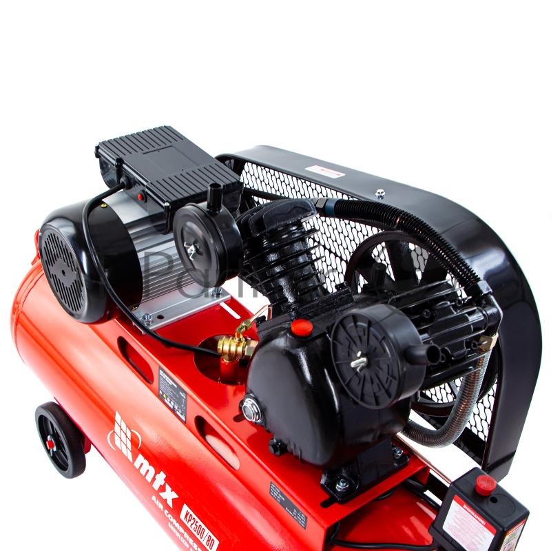 Компрессор воздушный рем. привод КР2500/80, 2,5 кВт, 80 литров, 420 л/мин// МТХ