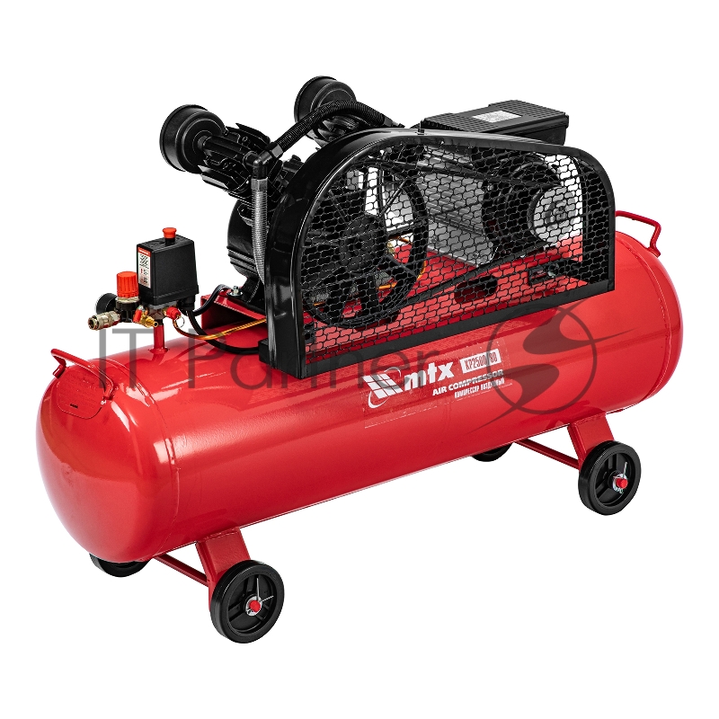 Компрессор воздушный рем. привод КР2500/80, 2,5 кВт, 80 литров, 420 л/мин// МТХ