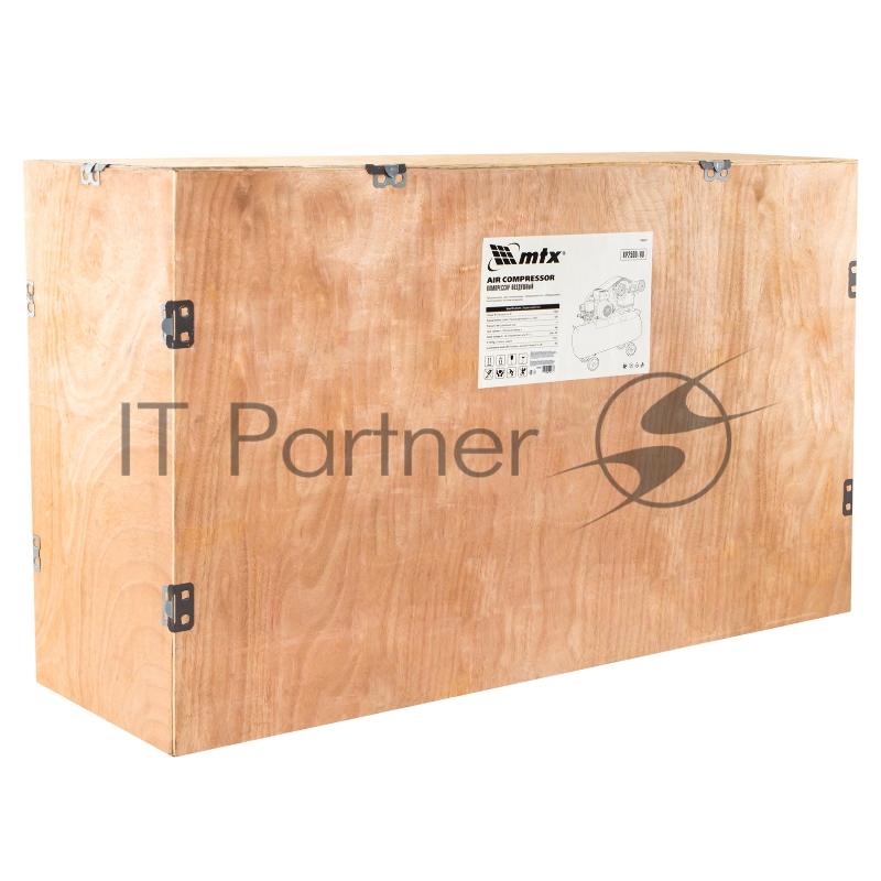 Компрессор воздушный рем. привод КР2500/80, 2,5 кВт, 80 литров, 420 л/мин// МТХ