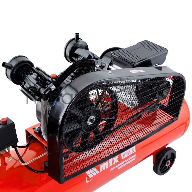 Компрессор воздушный рем. привод КР2500/80, 2,5 кВт, 80 литров, 420 л/мин// МТХ