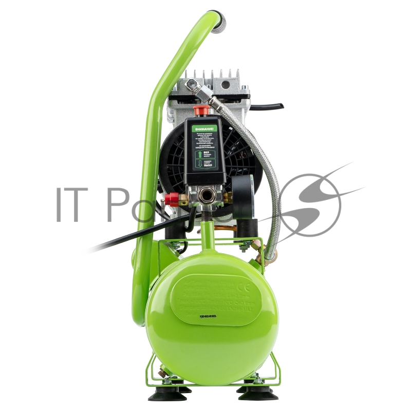 Компрессор безмаслянный малошумный МБ 750/10,750 Вт, 10 л, 150 л/мин// Сибртех