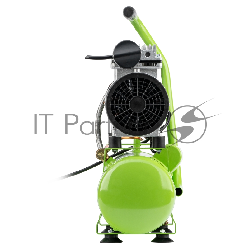 Компрессор безмаслянный малошумный МБ 750/10,750 Вт, 10 л, 150 л/мин// Сибртех