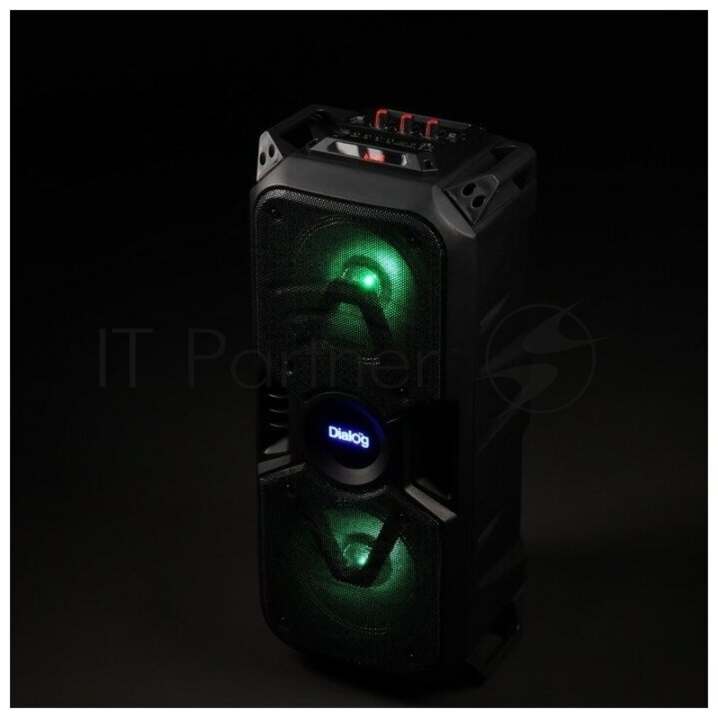 Акустическая колонка Dialog Oscar AO-11 1.0, 26W RMS, Караоке c микрофоном, BT+FM+USB+SD+LED