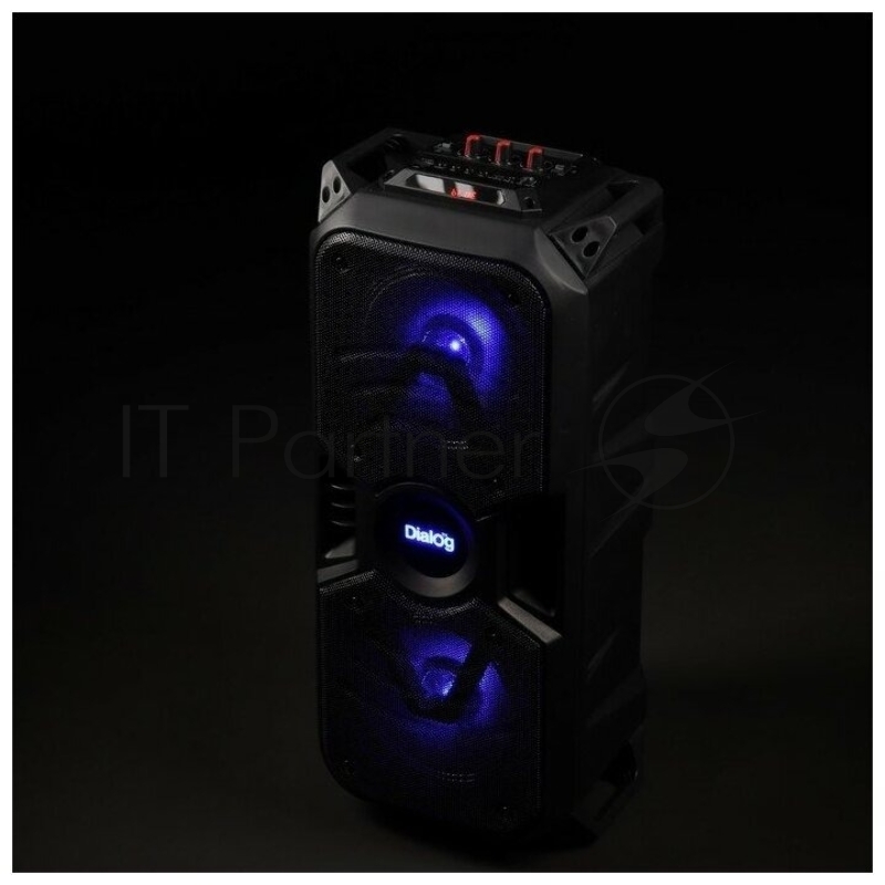 Акустическая колонка Dialog Oscar AO-11 1.0, 26W RMS, Караоке c микрофоном, BT+FM+USB+SD+LED