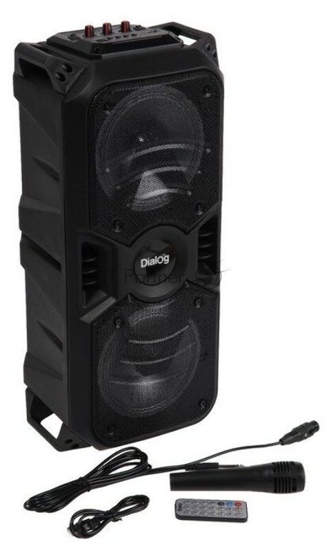 Акустическая колонка Dialog Oscar AO-11 1.0, 26W RMS, Караоке c микрофоном, BT+FM+USB+SD+LED