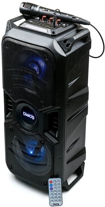 Акустическая колонка Dialog Oscar AO-11 1.0, 26W RMS, Караоке c микрофоном, BT+FM+USB+SD+LED