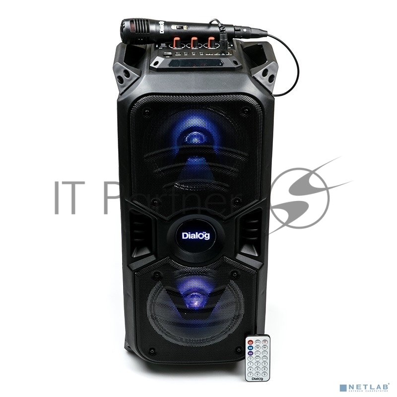 Акустическая колонка Dialog Oscar AO-11 1.0, 26W RMS, Караоке c микрофоном, BT+FM+USB+SD+LED