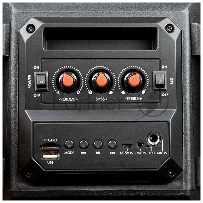 Акустическая колонка Dialog Oscar AO-11 1.0, 26W RMS, Караоке c микрофоном, BT+FM+USB+SD+LED