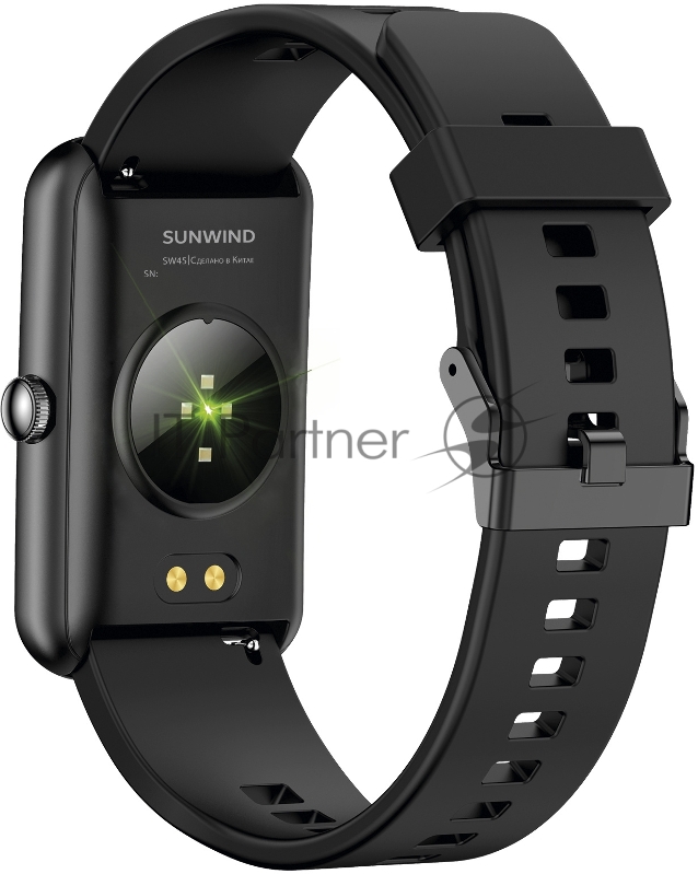 Смарт-часы SunWind SW45 1.47 IPS корп.черный рем.черный (SW45B)