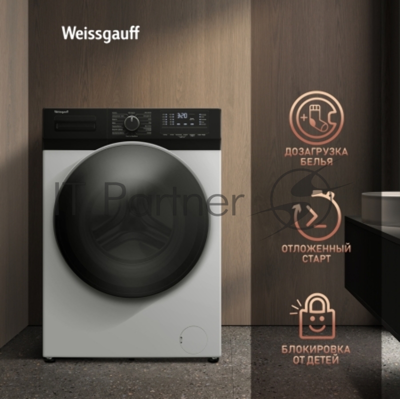 Стиральная машина Weissgauff WM 61210 DC Inverter Steam