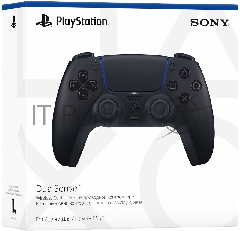 Геймпад Sony PlayStation 5 DualSense Wireless Controller black (CFI-ZCT1J01)