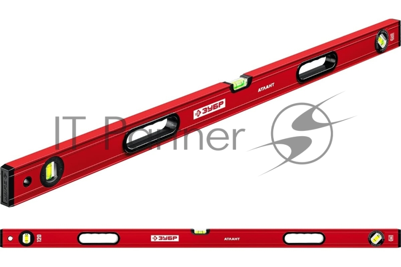 Уровень с мощным профилем ЗУБР АТЛАНТ 1200 мм
