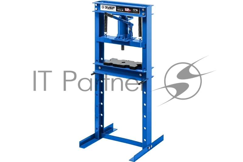 Пресс гидравлический ЗУБР ПГД-12 12т с домкратом и возвратными пружинами, Профессионал