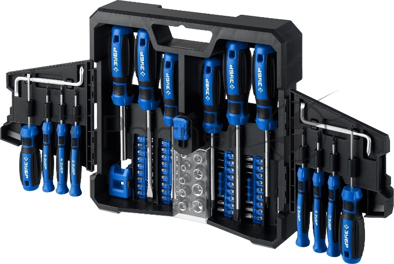 Набор отверток с насадками 63 шт ЗУБР Профессионал-63