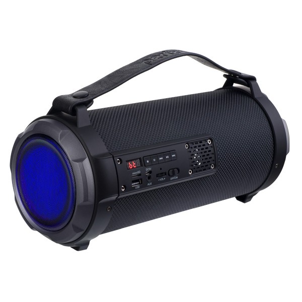 Колонки Perfeo Bluetooth-колонка PF_A4318 FM, MP3, microSD, USB, AUX, мощность 14Вт, 2200mAh, черный