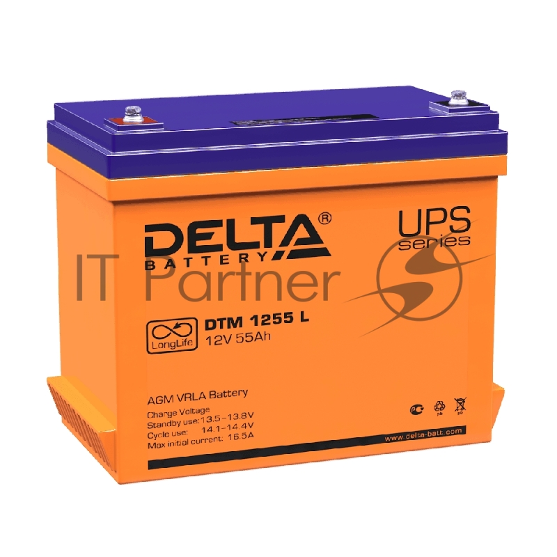 Аккумуляторная батарея DELTA BATTERY DTM 1255 L