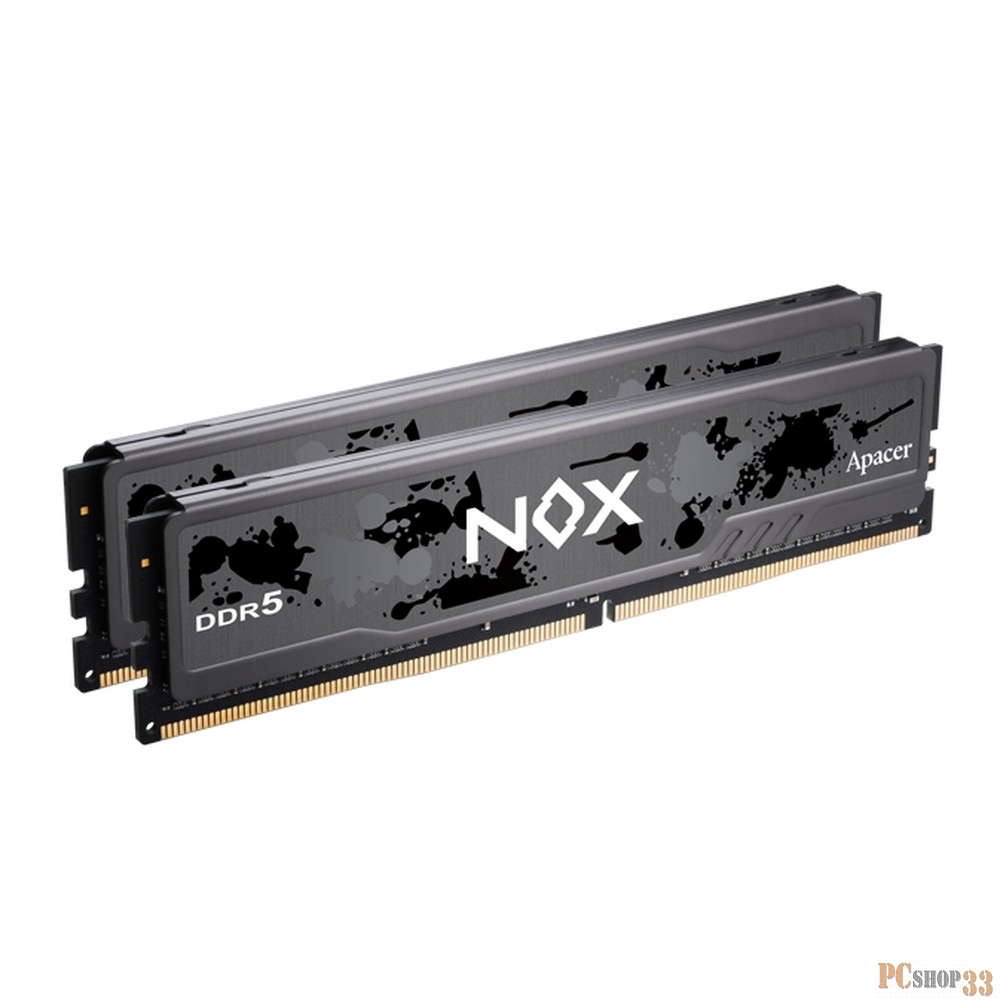 Оперативная память Apacer DDR5 32GB Kit (2x16Gb) 6000 MT/s CL40 AH5U32G60C512MBAA-2 NOX w/HS RP