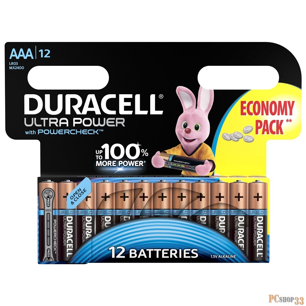 Батарейка DURACELL LR03-12BL Ultra Power (12 шт. в уп-ке)