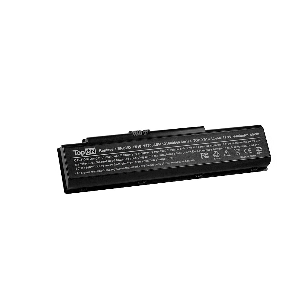 Аккумулятор для ноутбука Lenovo IdeaPad Y500, Y510, Y530, Y710, Y730, V550 Series. 11.1V 4400mAh 49Wh. 45J7706, 121000649.