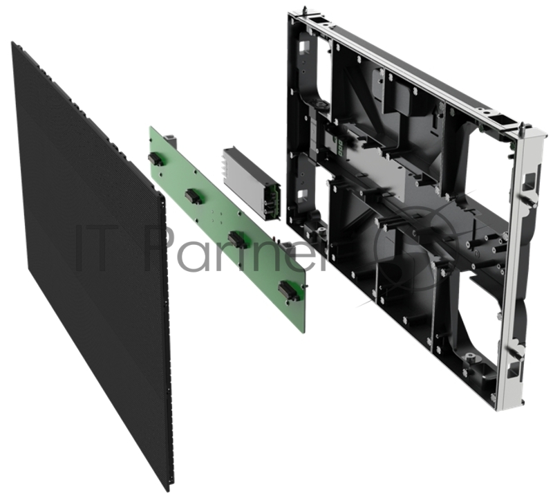 Светодиодный экран Cabinet Unilumin LED series ULW III indoor. Pixel pitch - 1.25 mm, brightness - 600 cd/m2, dimensions - 600x337,5mm