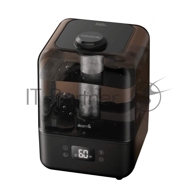 Увлажнитель воздуха deerma Humidifier DEM-F15W, ультразвуковой, с Wi-Fi Black