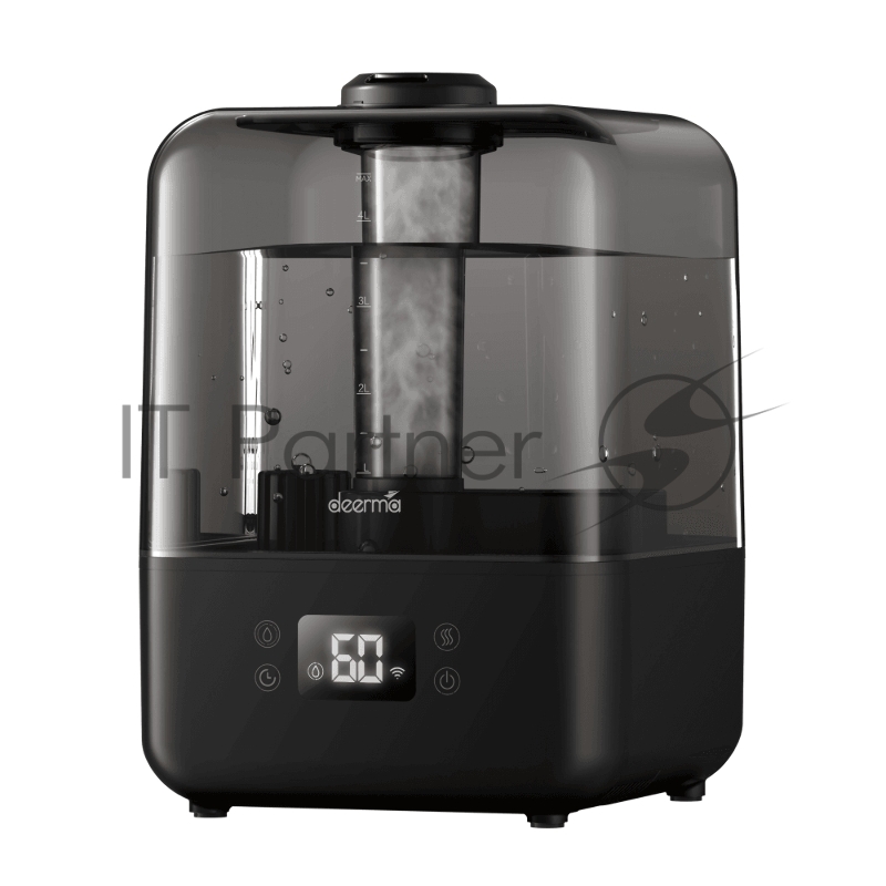 Увлажнитель воздуха deerma Humidifier DEM-F15W, ультразвуковой, с Wi-Fi Black