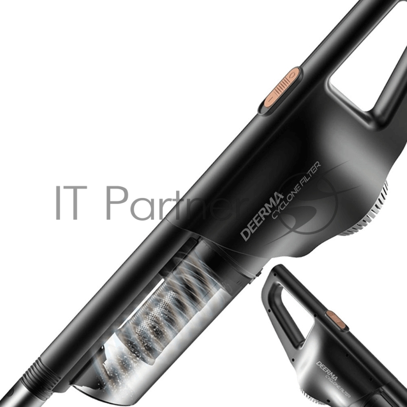 Ручной пылесос (handstick) DEERMA Stick Vacuum Cleaner DX600, 600Вт, черный