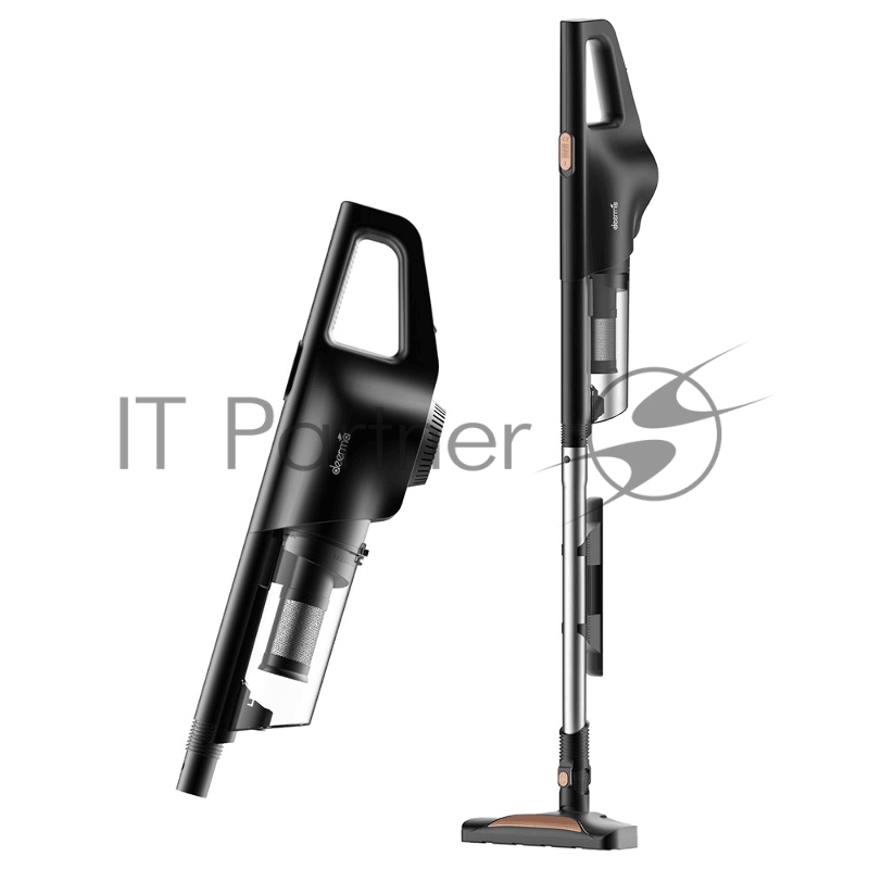 Ручной пылесос (handstick) DEERMA Stick Vacuum Cleaner DX600, 600Вт, черный