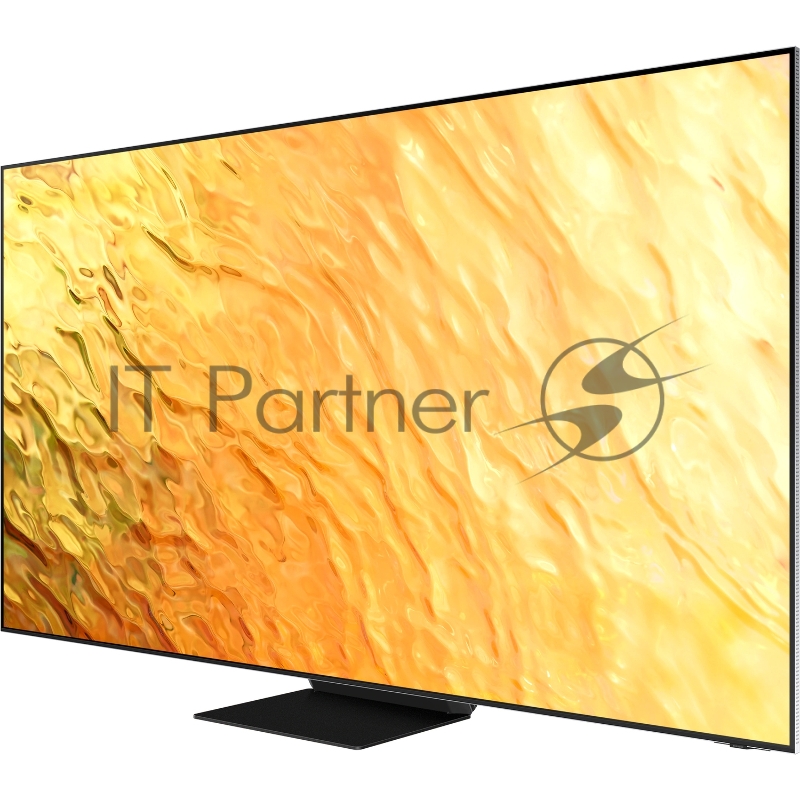 Телевизор ЖК 65 Samsung/ 65, Neo QLED 8K, Smart TV,Wi-Fi, Voice, PQI 4800, HDR 32х, HDR10+, DVB-T2/C/S2, 4.2.2 CH, 70W, OTS+, FreeSync Premium Pro, 4HDMI, 3USB, STAINLESS STEEL/SAND BLACK