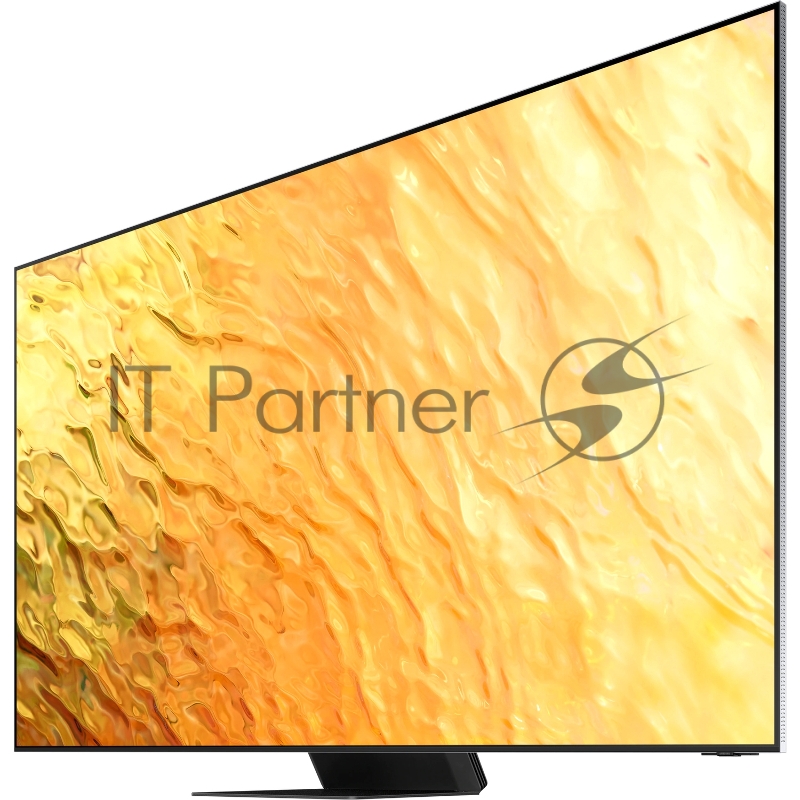 Телевизор ЖК 65 Samsung/ 65, Neo QLED 8K, Smart TV,Wi-Fi, Voice, PQI 4800, HDR 32х, HDR10+, DVB-T2/C/S2, 4.2.2 CH, 70W, OTS+, FreeSync Premium Pro, 4HDMI, 3USB, STAINLESS STEEL/SAND BLACK