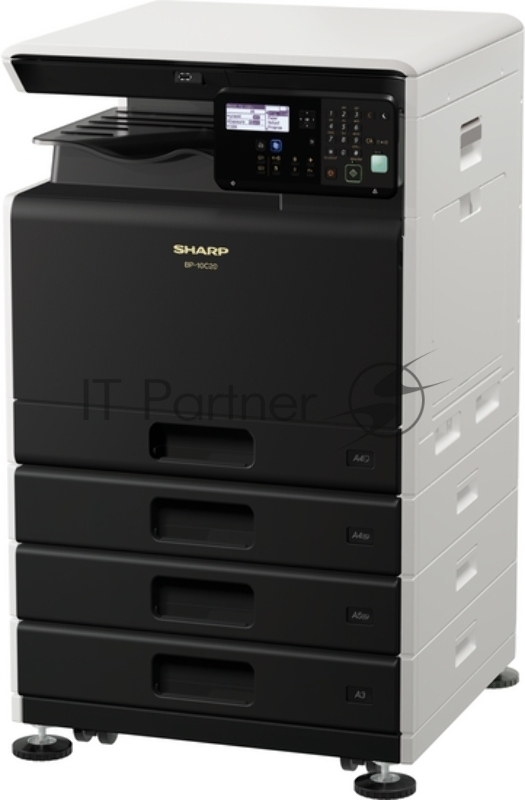 Цветное МФУ SHARP BP-10C20T, сканер, без тонеров