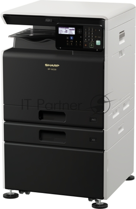 Цветное МФУ SHARP BP-10C20T, сканер, без тонеров