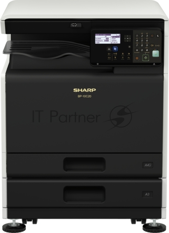 Цветное МФУ SHARP BP-10C20T, сканер, без тонеров