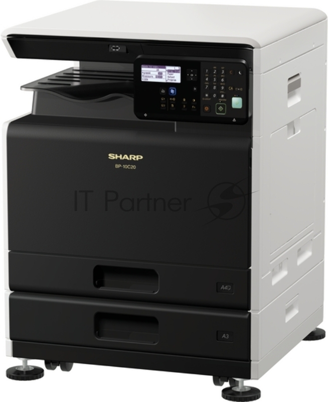 Цветное МФУ SHARP BP-10C20T, сканер, без тонеров