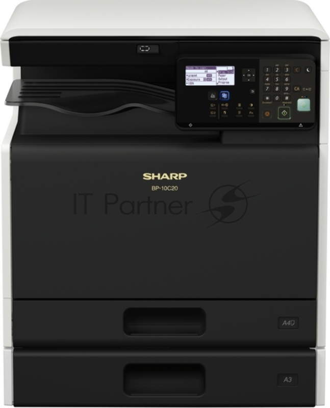 Цветное МФУ SHARP BP-10C20T, сканер, без тонеров