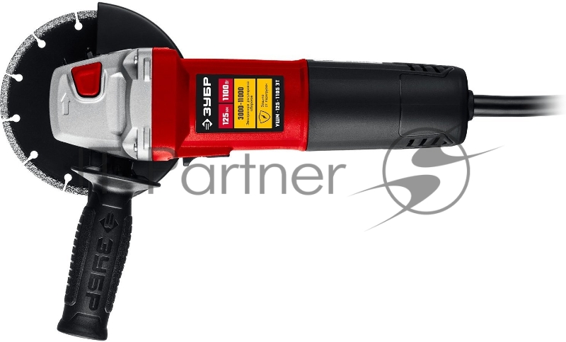 УШМ ЗУБР 125 мм, 1100 Вт.