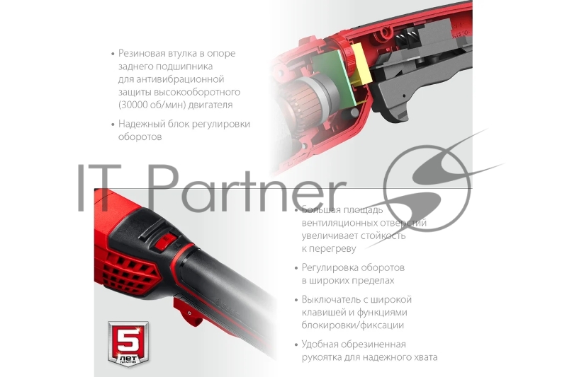 УШМ ЗУБР 125 мм, 1200 Вт.