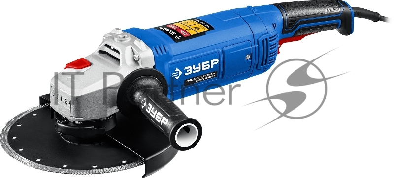 УШМ ЗУБР 230 мм, 2200 Вт, компакт, серия Профессионал