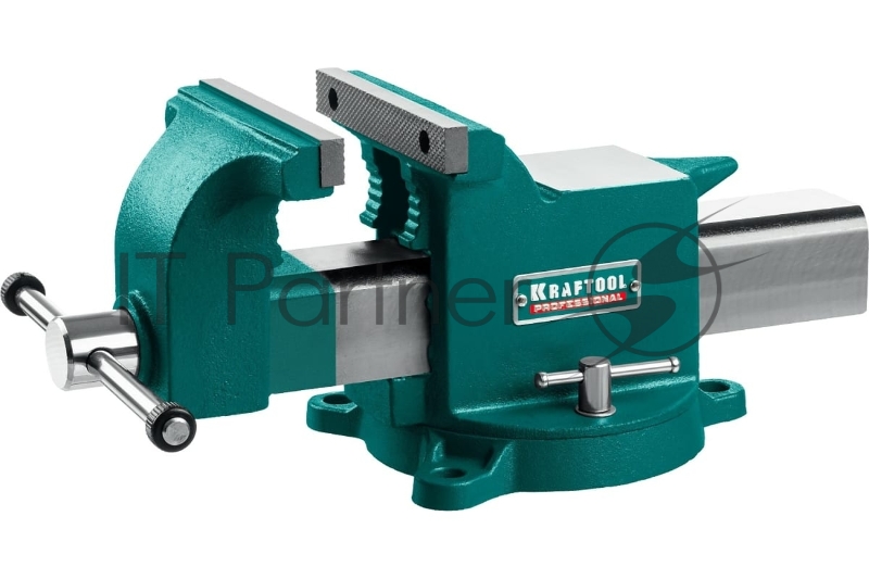 Стальные слесарные тиски KRAFTOOL STEEL, 150 мм 32701-150