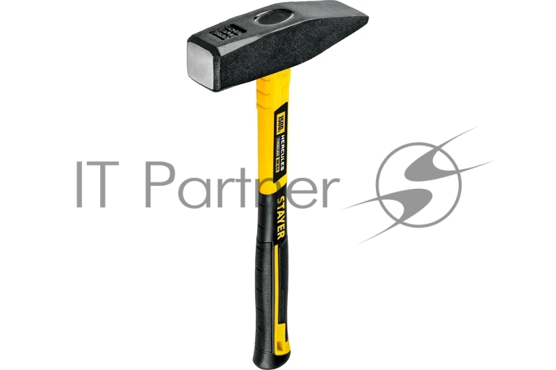 Молоток STAYER Hercules 1500 г слесарный с фиберглассовой рукояткой