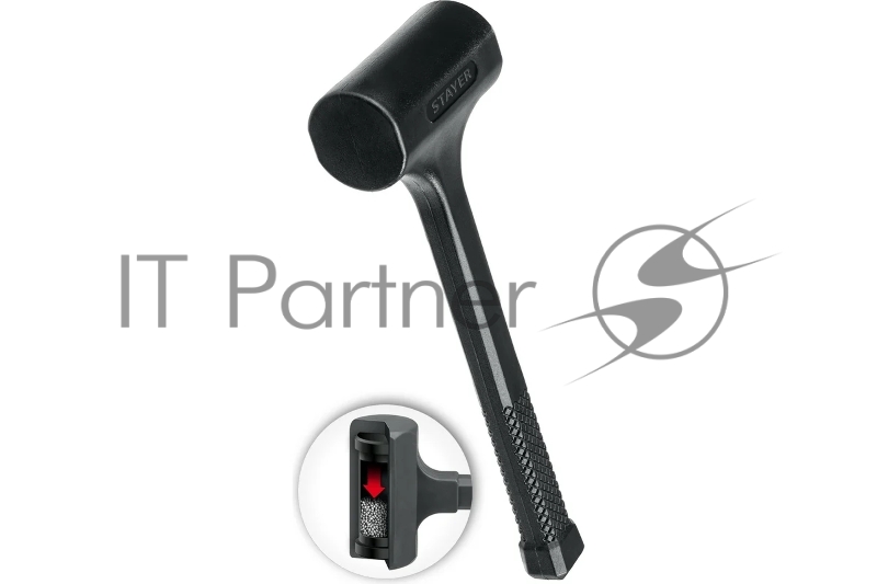 Молоток STAYER 680 г 42 мм безынерционный облитый эластомером