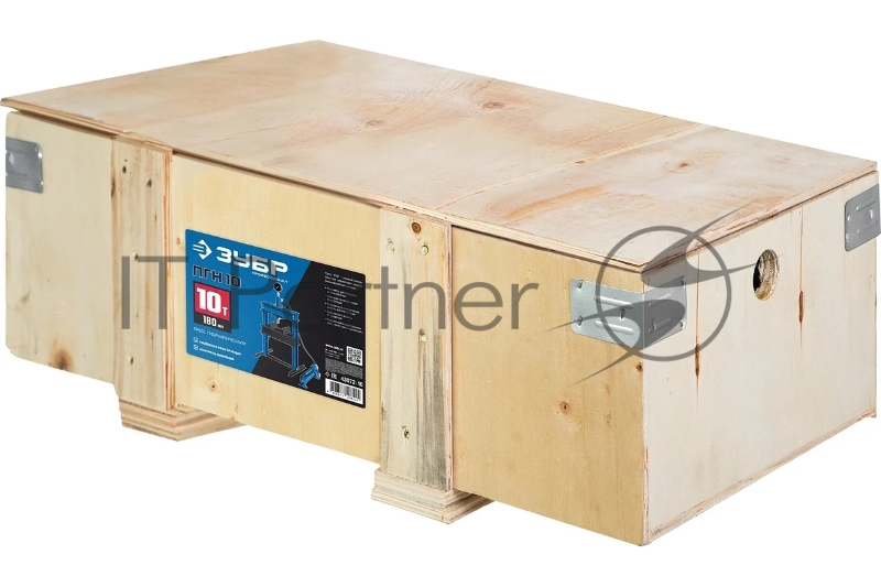 Пресс гидравлический с гидронасосом и манометром, Профессионал ЗУБР ПГН-10 10т